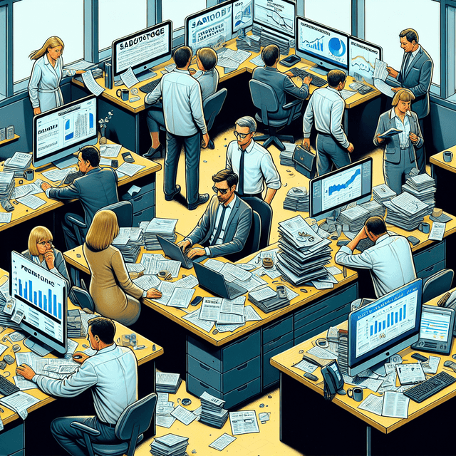 Manejando a los compañeros de trabajo que sabotean: Estrategias y soluciones