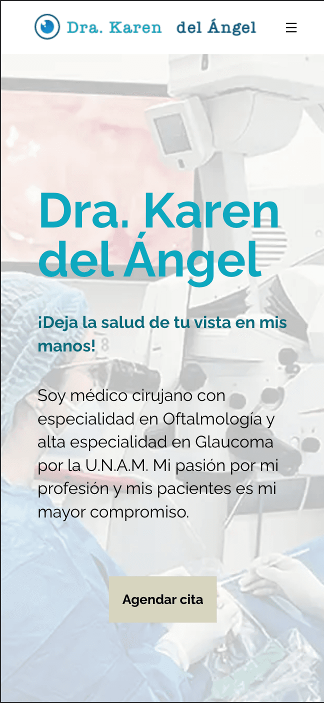 Proyecto DRA KAREN DEL ANGEL desarrollado para DRA KAREN DEL ANGEL por Orozcorp