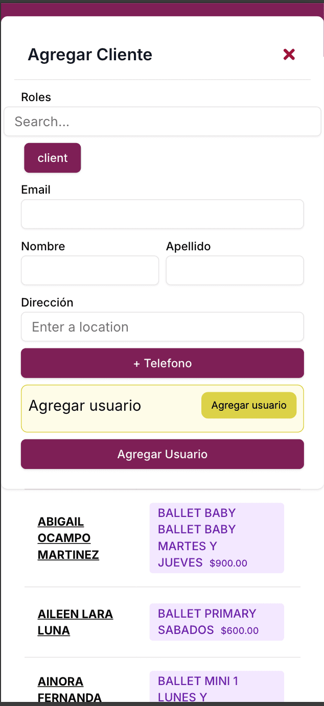 Proyecto THANKS DANCE desarrollado para THANKS DANCE por Orozcorp